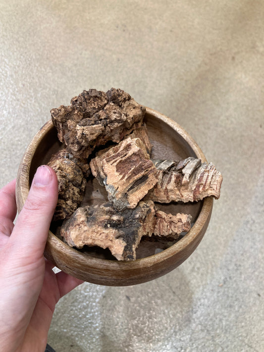 Cork bark